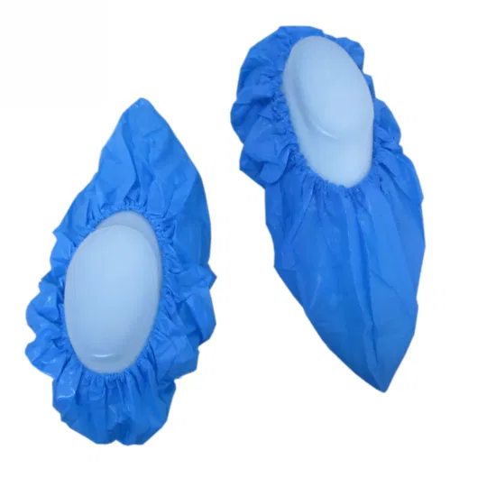 Capa de sapato de plástico descartável para uso doméstico colorido para adultos